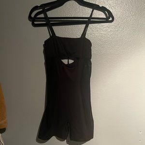 LEAU Romper with mesh sides